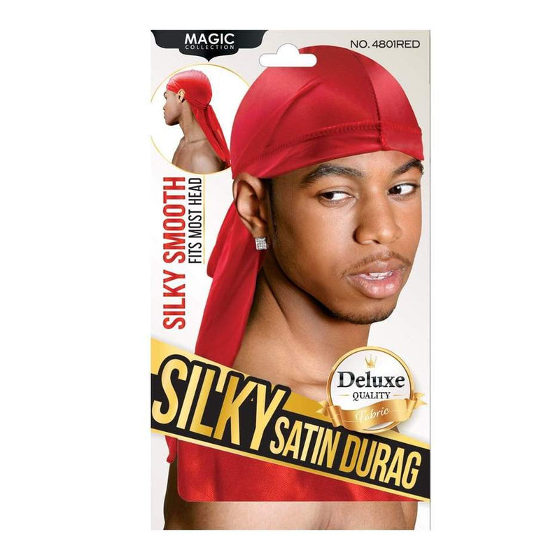 Magic Silky Satin Durag  (8 Colors)