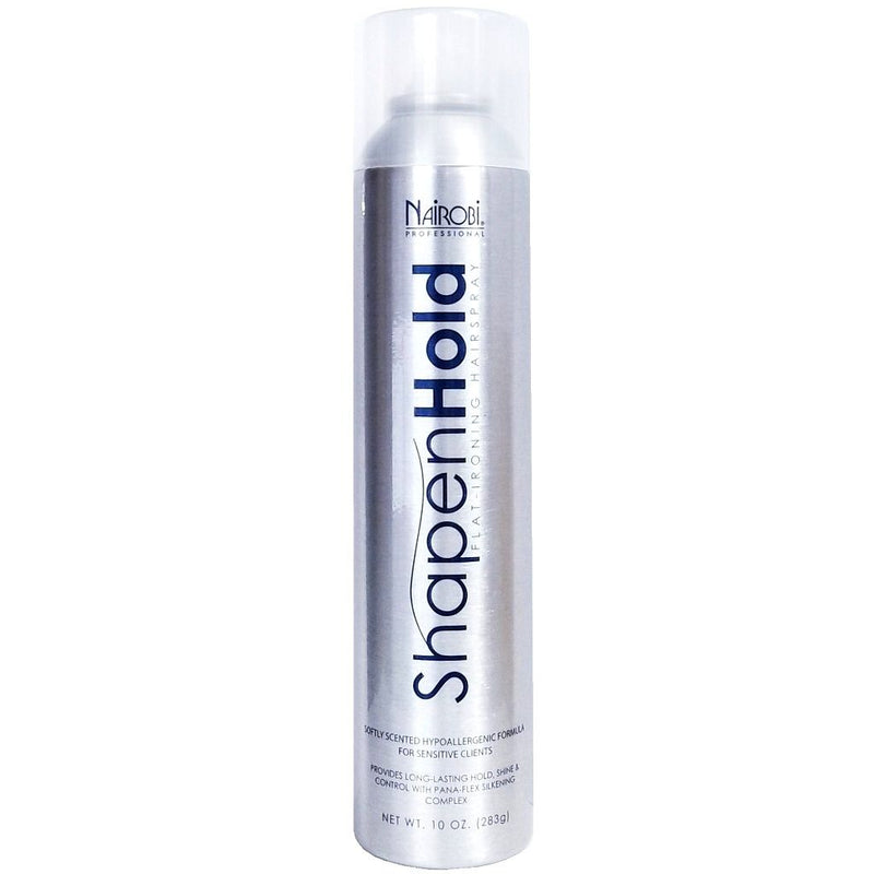 Nairobi Shapen Hold Flat Ironing Hair Spray, 10oz