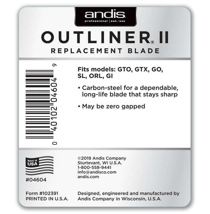 Andis® Outliner® II Replacement Blade