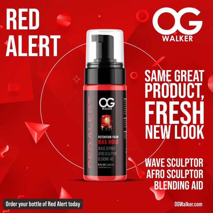 OG Walker Red Alert Retention Foam Max Hold