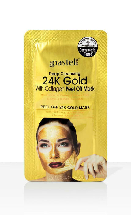 The Pastel Deep Cleansing 24K Gold With Collagen Peel Off Mask