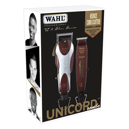 WAHL Professional 5 Star Unicord Clipper & Trimmer Combo